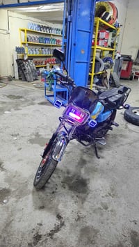 دراجه اياراني 2026 بصمه تشغيل عن بعد جاهزه بالكامل ماشيه شي قليل مكينه...