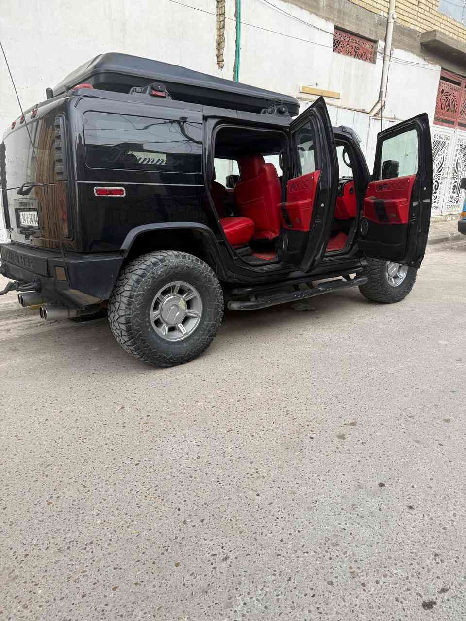 همر H2 للبيع او مراوس حسب القناعه
موديل 2007 ارقام دهوك 

محرك 8سلندر 6100

بانزين ومنظومة غاز 

تبريد ثلج كهربائيات كلها شغالة صدر جديد تايرات جديدة

فول مواصفات

سيارة جديدة مكفوله من الضربه والصبغ عدا باب خلف السايقص مبدل كير محرك مكفولات 

السعر 220 للاستفسار ***********
