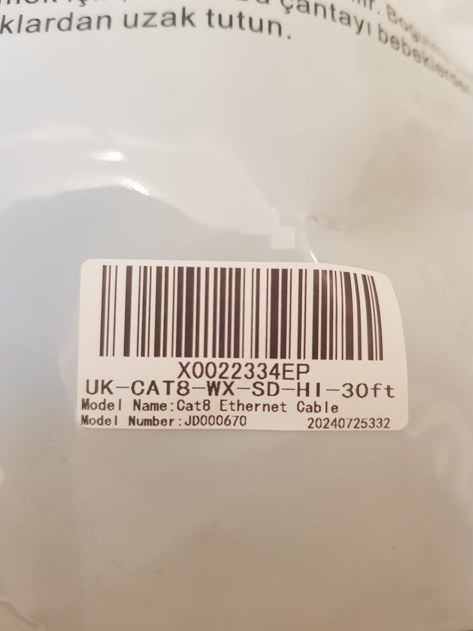 السلام عليكم 
توفر كمية كيبلات لان Cat 8 
9 متر 
بسرعة نقل يصل الي 40 كيكا في الثانية
سعر القطعة 22 الف 
متوفر خدمة التوصيل الي جميع المحافظات
***********
***********
