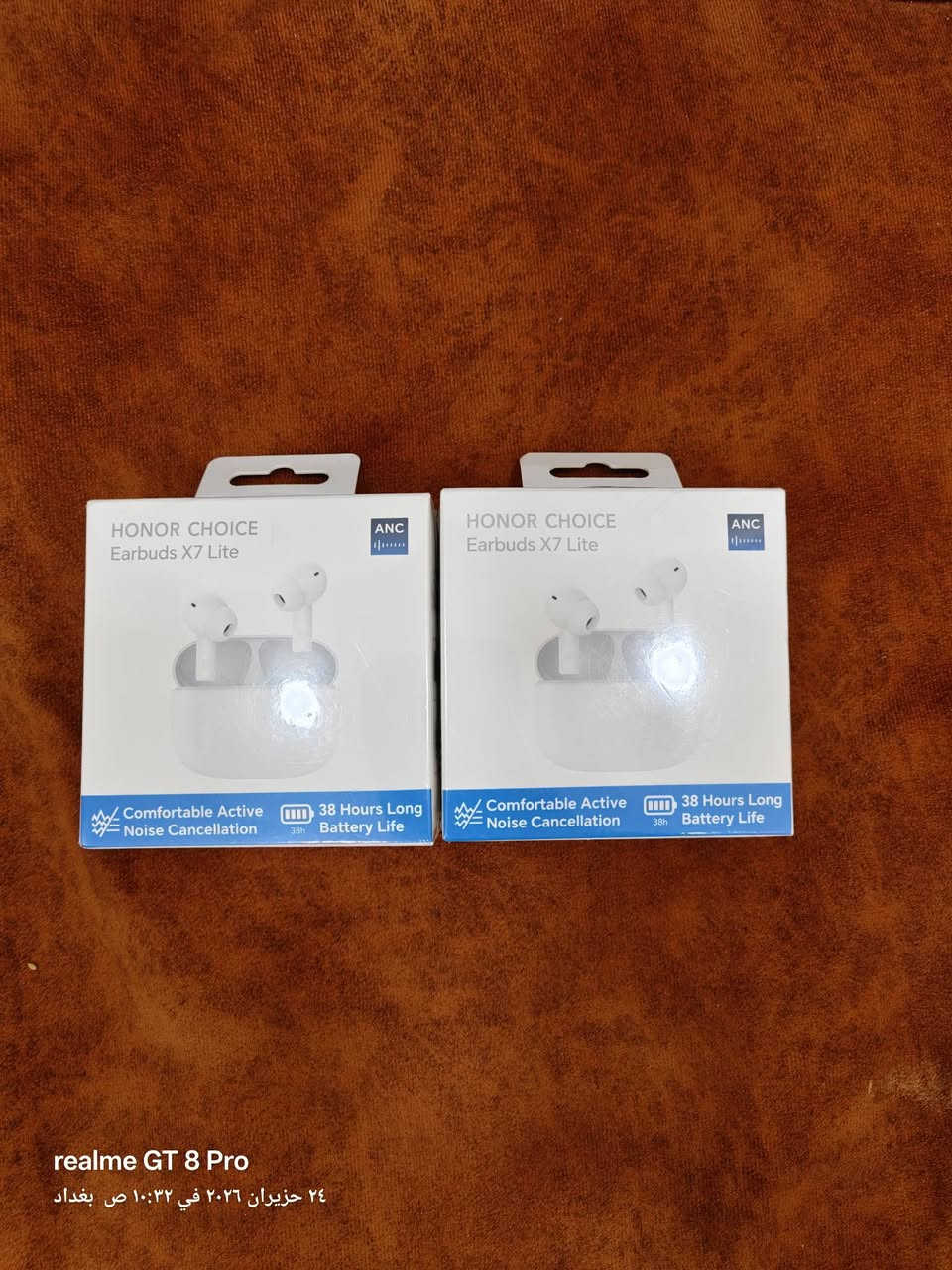 ايربود من هونر HONOR ChOICE
EarbudsX7Lite 
سماعتين عدد 2 مامفتوحات جديدات بالباكيت للبيع قيم باليرضي الله مكاني بغداد الزعفرانية 
رقم موبايلي ***********
