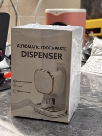 موزع معجون أسنان أوتوماتيكي ذكي يعمل باللمس لتنظيم الحمام.  المميزات: ...