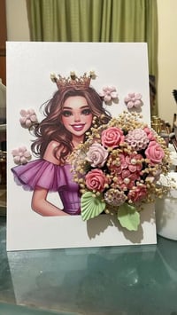 لوحه • باقه ورد • صورة حسب الطلب