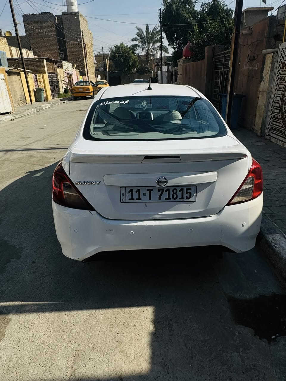 سلام عليكم نيسان سني ٢٠٢٠ 
سياره خير من الله كير ومحرك مكفولات 
سونار مرفق ب صور 
++شبر بنيد بيها بارد 
تم إعاده النشر 
هذيج فتره نشرتها بس امتحانات ومسحت منشور
مكان السياره بغداد الحسينيه 
رايدها ب١٠٥ وبيها مجال ***********
