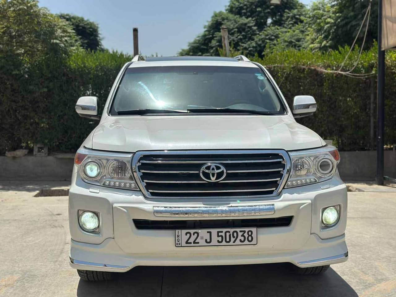 Toyota land cruser 2013
وةنةوشة 2013 gxr v8 سعودي ١٥٧ هةزار شتيكي تايبةت و خاوين بئ بؤياغ بئ سارد بئ شوغت و جال نموونة لة جواني زؤر خاوين ماوةتةوة گير و مةكينة بة شةرت مةكينةي نة كراوةتةوة ريبيداني جام رةشي هةية تاخم تايةي نويية بةناوي خؤمةوية هةموو شتيكي بةشةرت سؤنةر *********** وتساب فايبةر شوين هةولير

Toyota land cruser 2013سعودي
سيارة حيل نظيف نفس شريكة بدون سبوغ بدون بارد بدون قؤب و رسعة 157 ماشى گير محرك بشرط محرك ما مفتوح بشرط سؤنر مكان اربيل وتساب و فايبر موجود *********** أربيل, العراق
