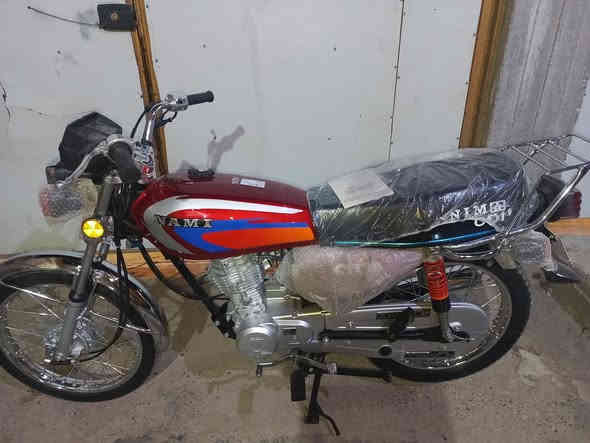 سلام عليكم دراجة يرانية نامة شلامجة دراجة زيرو سالي اسبوع من اماخذهة دراجة جديدة متوجد بس علئ وتساب ***********
