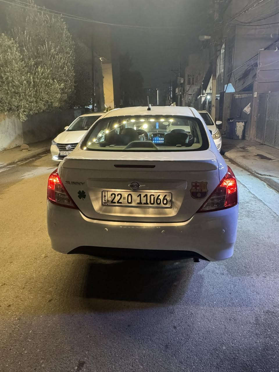 السلام عليكم 
 للبيع سني مصري موديل 2025
مكفوله
رقم اربيل شرط  تحويل…. بسمي
رقم مميز 11066
ماشيه 14 كيلو 
دوشمه كامله ارضيه +كشنات
الاسكان المنصور 
***********
السعر 129 وبيه مجال شويه
وبيه سونار من المندلاوي
