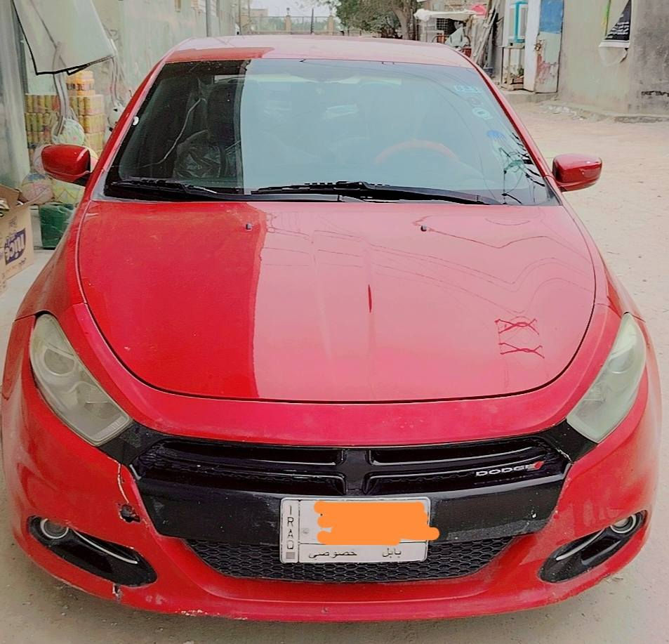 السلام عليكم دوج دارت للبيع موديل 2014  محرك 2400 حادث فقط دعاميه  تحكم استيرن السياره فول عده الفتحه تخم تاير مع اسبير جديد كشنات كهربائي الدواخل جلد السياره ما ناقصه اي شي محرك وكير نضيف للاستفسار اتصال ***********  مكان السياره نجف

