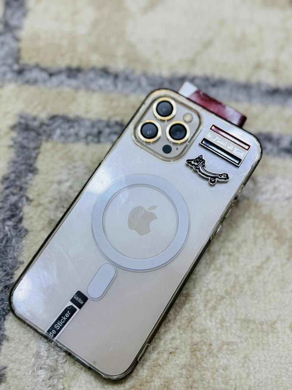 سلام عليكم 12 برو ماكس ذاكره 256 تك سيم بطاريه 82 مبدل شاشه اصليه الجهاز شرط السعر 330 وبيه مجال ***********
