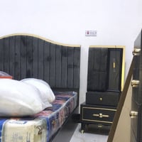 غرفة خشب تركي • مستعملة ٨ أشهر • الرمادي