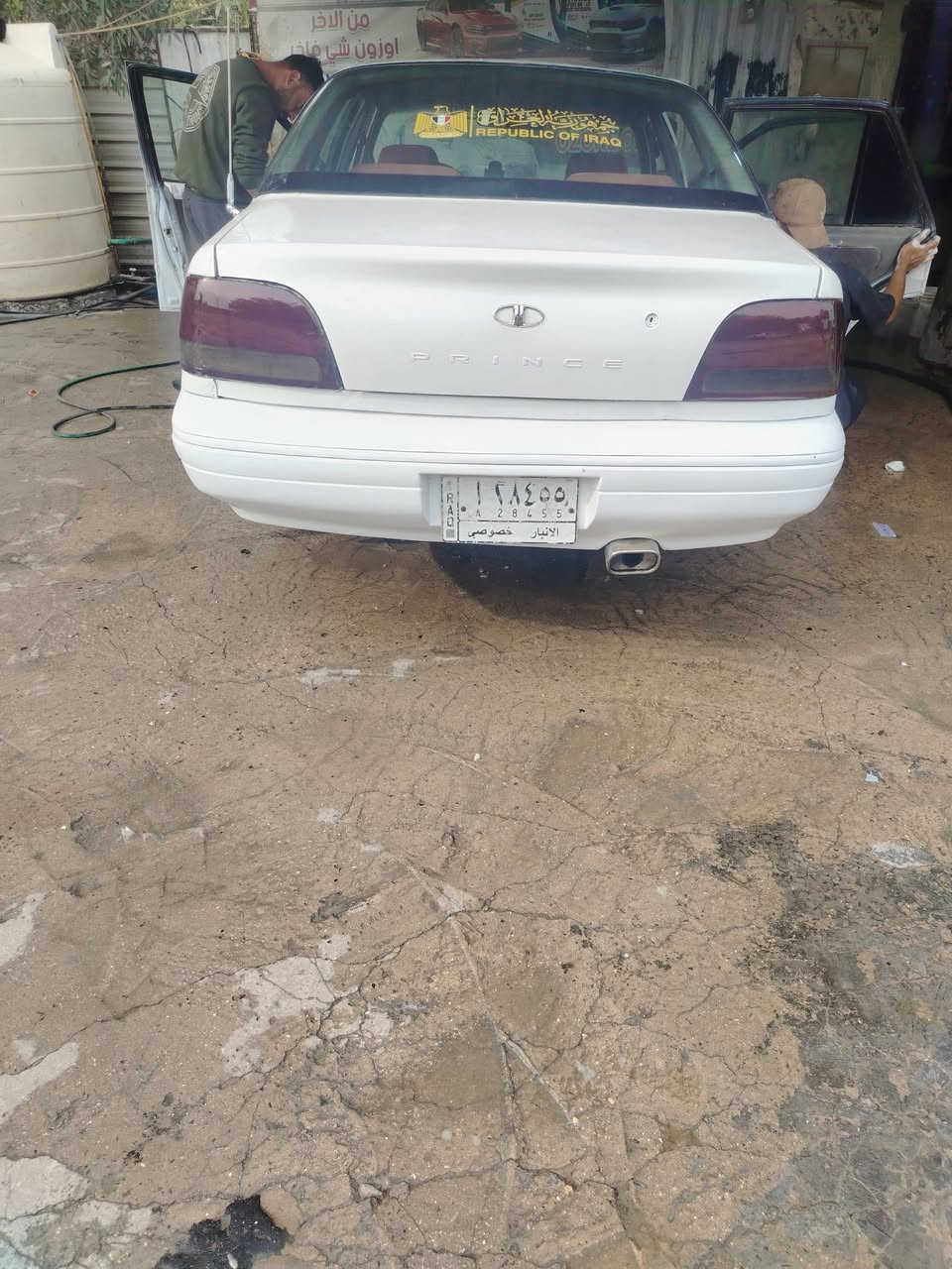 برنس فراشه موديل ٩٧ رقم انبار مشروع وطني معمره جديد كير اوتو محرك  جديد صدر امامي وخلفي كله جديده تخم تاير  نقص بطانه مال باب السايق دوشمه جديد ٣٠ اوبيه مجال مكانه ابو غريب ***********
