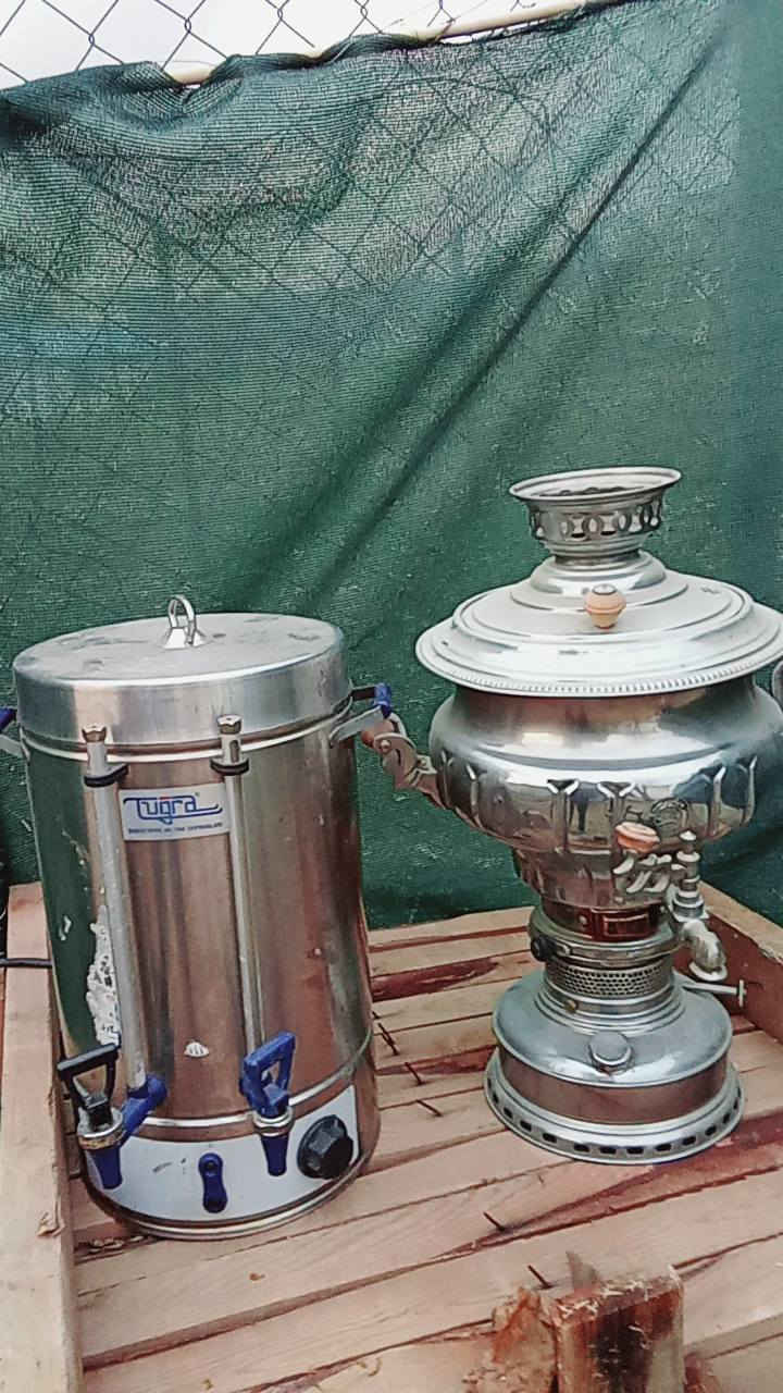 غاز سماور نفت سماور کهربایی قتح کلینس٩عدد مزخه شغال
اربیل ***********
