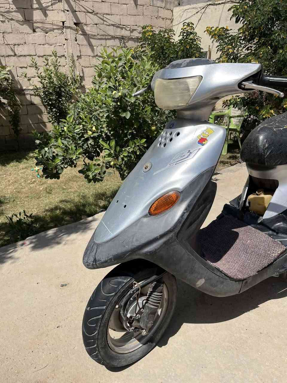 السلام عليكم
دراجه ياماها بيجي Bj سرعه ٦٠ جاهزه كهربائيات وكابريتر وكلجات وقايش جدد نقصها سوبايه خلفيه وبيها صوت اكسل سعرها ١٢٥ وبيها مجال

عنوان حله شارع ٨٠ مال النجف قرب حلويات قصر الشام 
***********
