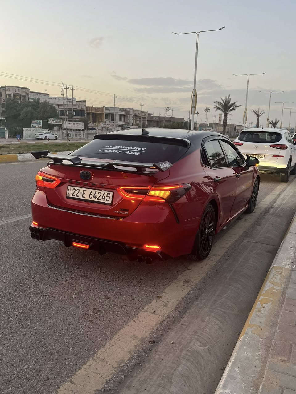 السلام عليكم 
كامري 2022 

XSEهايبرد 

سياره حادثه جاملغ امامي عكس السياق وبنيد مرشوش 

جاملغ خلفي جه السياق صبغ  بدون داخل 

سياره جديده تخم تاير ويل 2025

كشنين كهرباء وتدفئه وتبريد

تبريد قطعتين 

سمعات وشاشه jbl 

خمس كامرات 

حساسات امامي خلفي 

سياره متصرف عليه الف 

مكانه الفلوجه 

السعر 207 وبيه مجال 

***********
