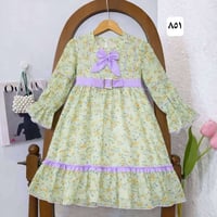 فستان تركي • بنات • مقاس 7-12 سنة