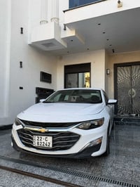 شباب  شيفروليت ماليبو ls موديل 2021  لون ابيض  رقم اربيل الجديد  شرط ا...