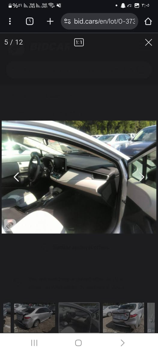 #كورلا2022 بانزين فقط

كورلا 2022 فئة LE وارد امريكي (صناعة ياباني ) 

محرك 1800  وماشيه 76 سياره جديده كلش وع ايدي
حادث كدامك )دون ايرباك .. 
مواصفات السيارة 
تحكم ستيرن جهتين
كروز سرعة 
تحديد مسار ووقوف ذاتي 
رادار امامي و abs
سايد بريك بصمه 
اوتوهولد 
جام اوتو كلوز 4 جهات
الرقم بغداد باسمي
السعر مطلوب( 145)
 ***********  مكان بغداد الكماليه شارع مصرف
