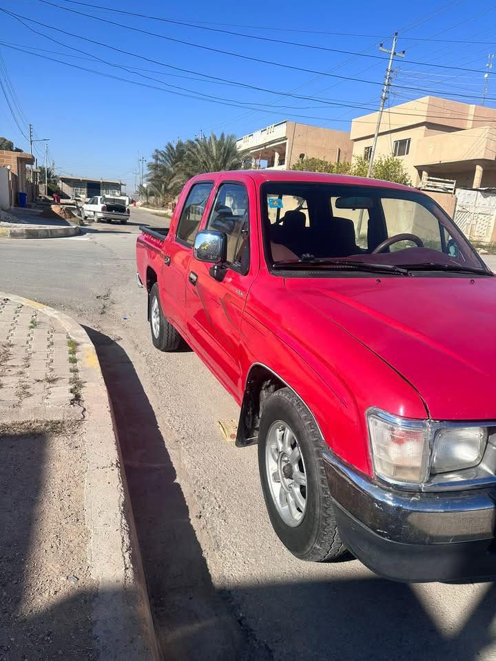 السلام عليكم 
للبيع 
بيك اب تويوتا 
موديل ٢٠٠٠ 
مكفوله بيه طخه براس بنيد محرك لا تنقيص ولا تبخير وكير جديد رقم انبار سنويه ٢٠٢٨
للاستفسار ع رقم صاحب سياره 
***********
