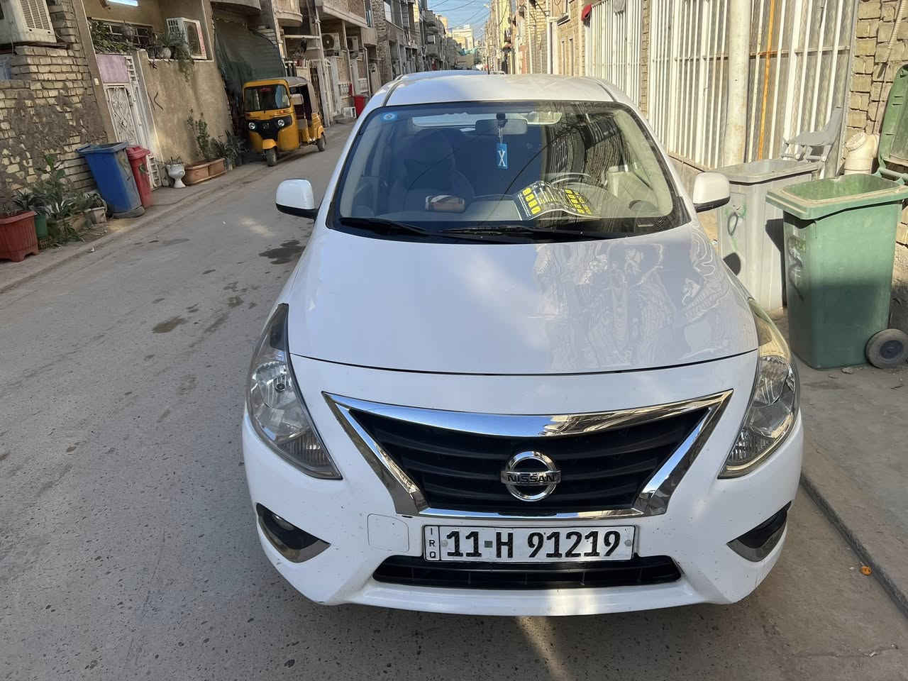 السلام عليكم 
نيسان سني 2019 للبيع 
بيها 3 قطع صبغ 
اي نقص مابيها 
السعر 95 وبيها مجال كللش قليل 
المكان بغداد الشعب/ مقابل سما بغداد 
***********
