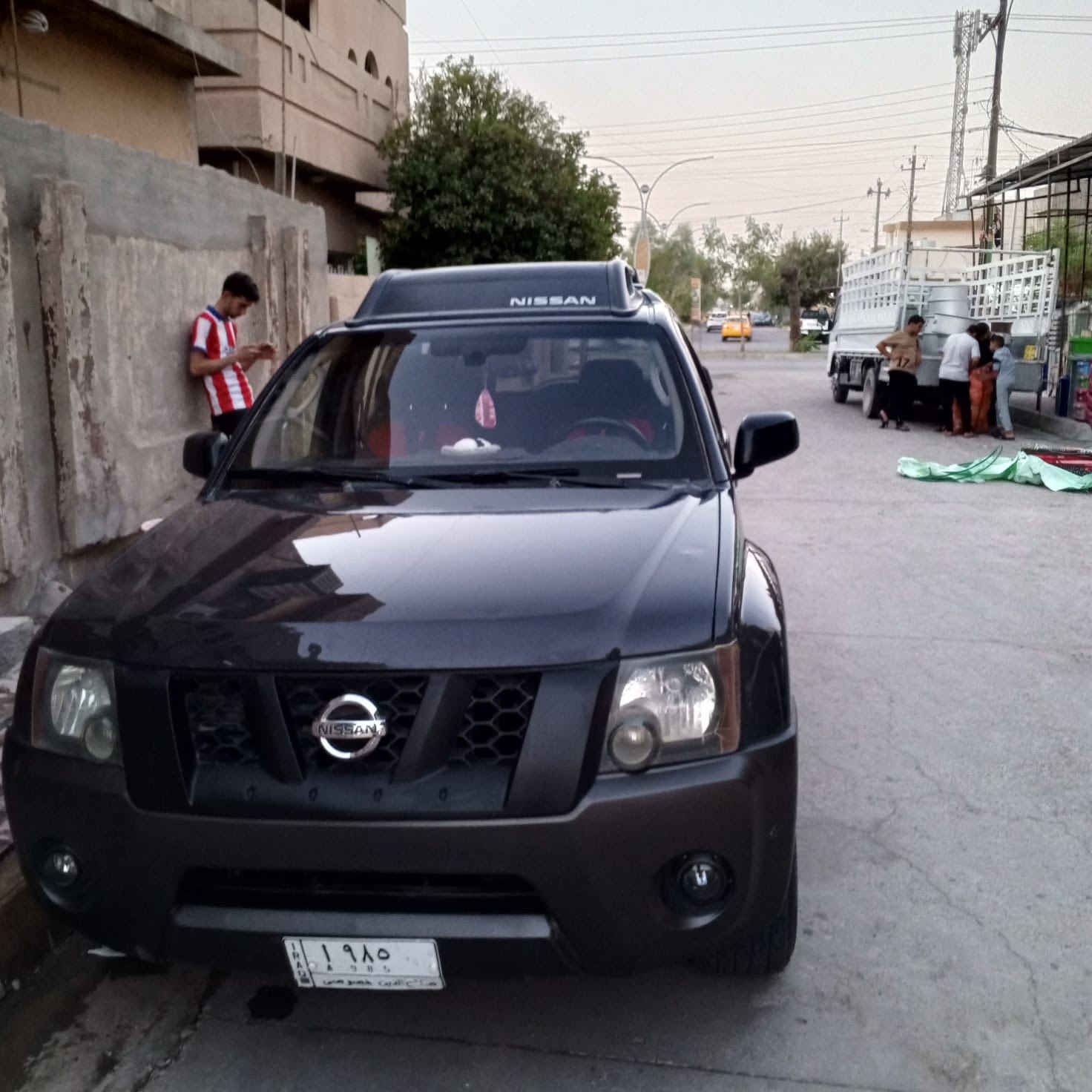 سلام عليكم نيسان اكس تيره موديل 2008 وارد أمريكي سياره نضيفه شرط تبريد ثلج تخم تاير جديد دسكات وصدر جديد سياره ليبل واحد  وبدون ضرر مسجل شاشه كامره امامي خلفي رقم مميز لون مميز  لسعر80 قفل بيع مستعجل ول شراي يتصل رقم بي واتساب***********
***********
