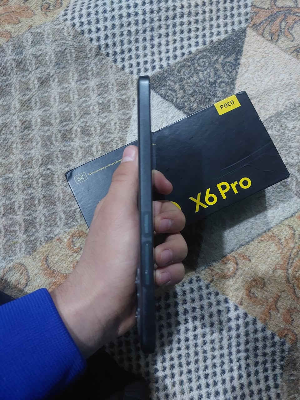 مرحبا شباب جهاز بوكو X 6 برو جهاز نظيف ما مصلح الذاكره 512 العشوائية12 السعر 280 و بي مجال بسيط المكان ابو غريب الزيتون ***********
