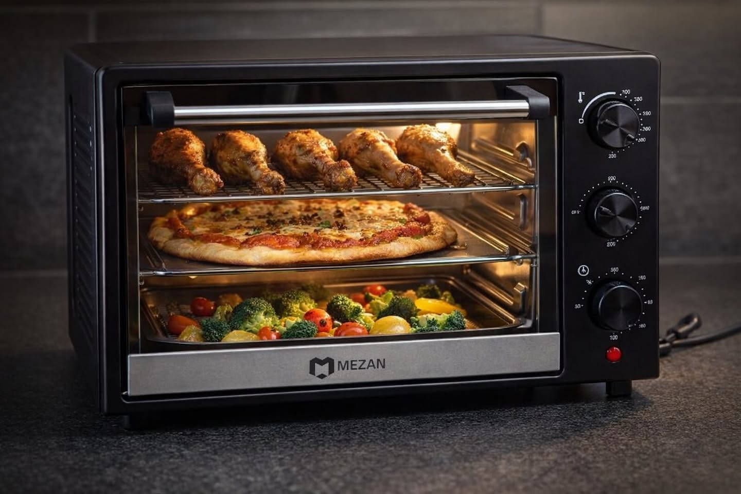 �✨ ارتقِ بطبخك مع الفرن الألماني الذكي! 🇩🇪👨‍🍳
🔥🔥عرض خاص وقطع محدودة بس ب45 الف والتوصيل مجاني مجاني 
‎فرن كهربائي سعة 48 لتر للخبز والشواء والتحميص باحترافية وسهولة.
‎يتميز بـ شواية وسياخ دوارة لنتائج شواء مثالية 🍗✨

‎⏱️ مؤقت 60 دقيقة مع إيقاف تلقائي،
‎🌡️ تحكم دقيق بالحرارة و 4 مراحل تسخين
‎🔥 عناصر تسخين ستانلس ستيل لكفاءة أعلى

‎يجي ويّاه صينية خبز + رف سلكي
‎قدرة قوية 2600 واط بحجم مناسب لكل مطبخ.

‎خلي أكلك أطيب… وشغلك أسهل! 🍕❤


**إذا كنت صاحب هذا الإعلان وتريد حذفه لأي سبب، رجاءا أرسل رسالة إلى الدعم الفني**