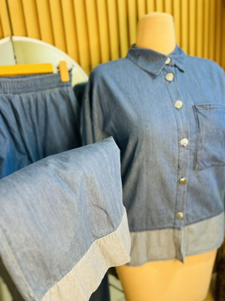 سوت جينز 💙
خامه تركي درجه اولى صيفي ✨
قياس 38_40_42_44_46 

متوفر بلونين 💙🩵

💙⤵️

للحجز والاستفسار يرجى مراسله الصفحه
رقم هاتف واتساب ***********
توصيل بسماية 1000
بغداد 5000
محافضات 6000
يوجد دفع عن طريق الماستر كارد ✅💵
