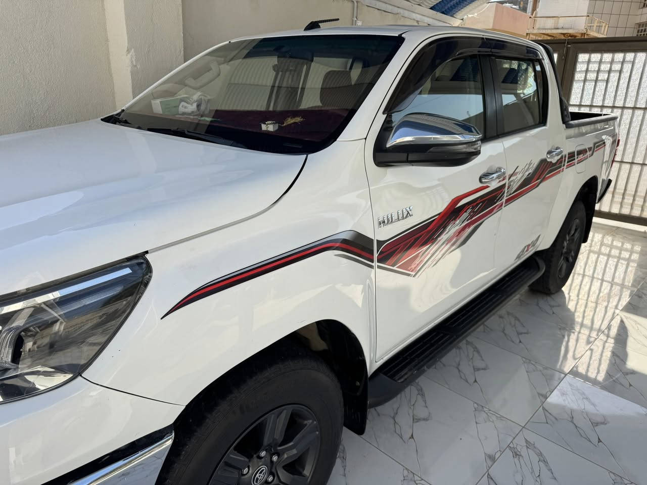 السلام علیکم
هايلوكس فورويل 2021 كير واتماتيك سياره جديدة كارتون مكفوله كفاله عامه من فتح وتبديل وصبغ و ضربه مواصفات فول تبريد 4 قطع حساسات خلفيه تخم تایر حدادیه جدیده تبريد ثلج تدفئة شغاله

وضع شركة سعره 265

وبيه مجال

*********** :الرقم

TOYOTA HILUX

+5

إضافة
