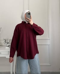 قميص نسائي • قماش قطن • مقاسات S-XXL