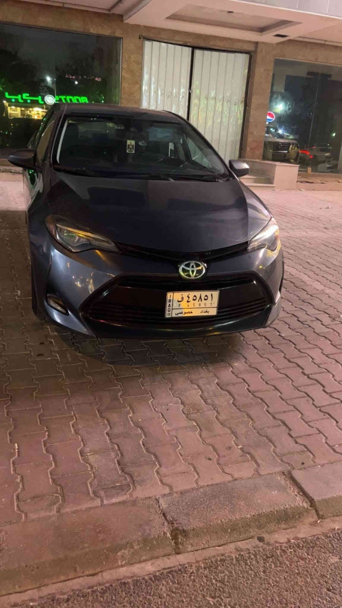 سلام عليكم كورلا ٢٠١٩ للبيع Le حادث امريكا بنيد و جاملغ وهنا صار بيها جاملغ خلفي ماشيها ١٧٠ ميل بيها مكينه قبل شهر شديتها  سعرها ب ١٣٥ وبيها مجال
***********
