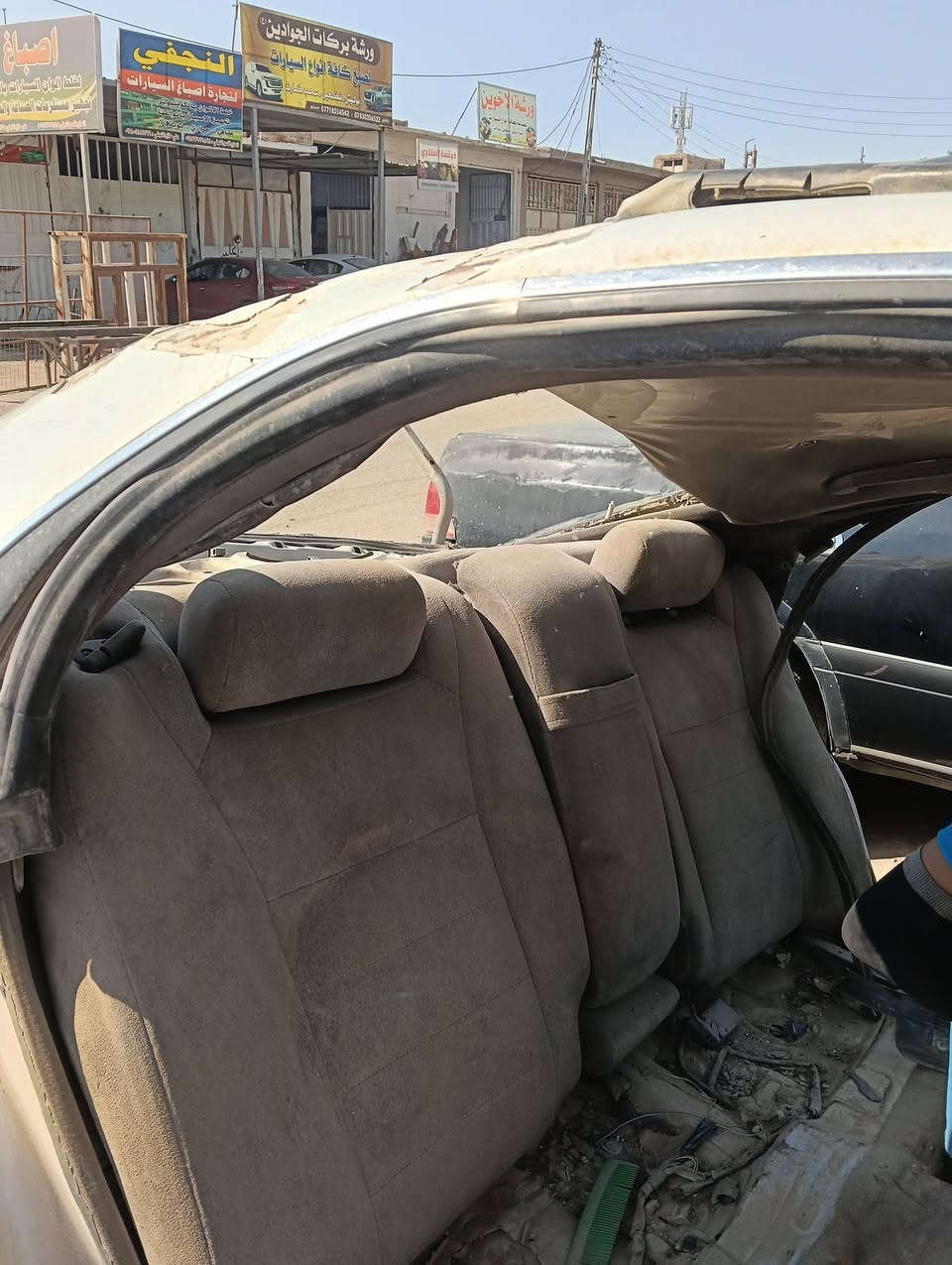 تفصيخ بطه شنو تردون غراض موجوده دشابيل لايتات داخل كشنات مكاين گير شبابيج بيبان بك لايتات وياله 
المكان كربلاء الحي الصناعي 
الاتصال.. ***********
