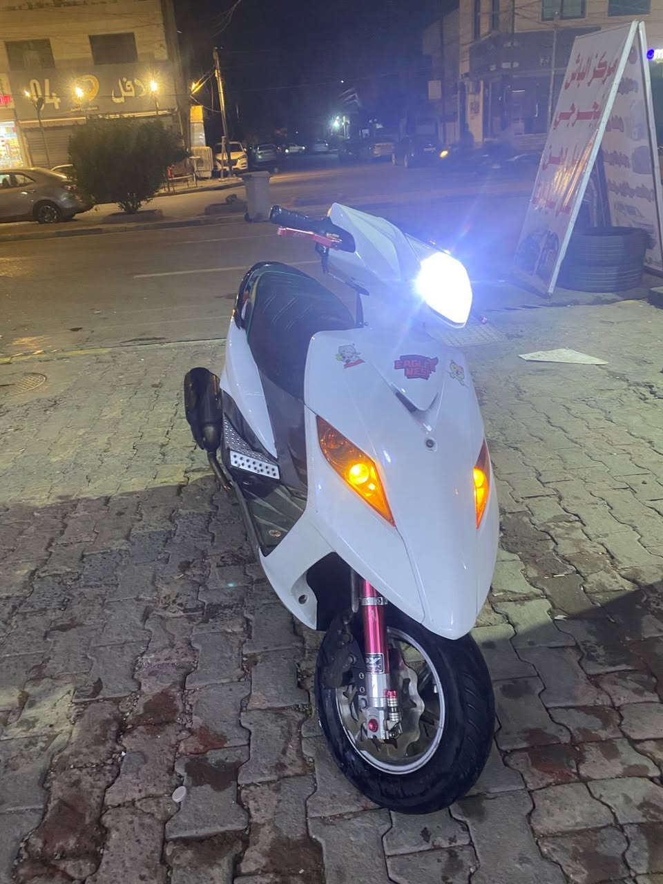 السلام عليكم شباب سكنس ثعلب للبيع او مراوس دراجه مزوده تزويد خارجي مكينه بلاديه برغي ممفتوح بيه جيب فيتر وتعال افحص بيه كصه مال جتي ار و صدر امامي كرزي ودبلات خلفيه كرزي وتعلاكه كرزي و صالنصه رياضي وحلك صالنصه رياضي كرزي ويدات كرزي وأرضيات كرزي وبيه فج وصينيه رياضي وياله مال جتي ار وستاند بوش ازرك وقبق بانزين اصلي وبيه بكلايت خليه وبيه سيت برتقالي اشاير امامي وخلفي وبيه كلجات امامي خلفي رياضي وبيه كشن رياضي  وبيه قطره دهن رياضي و فراك رياضي و قطره اكسل رياضي سعر 1100 وبيه مجال مكاني بغداديه صليخ رقمي***********
