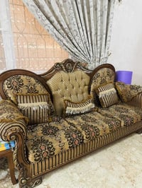 تخم قنفات تركي  خشب زان 10 مقاعد مع 3 طبلات وحده منهم كبيرة ركنية السع...