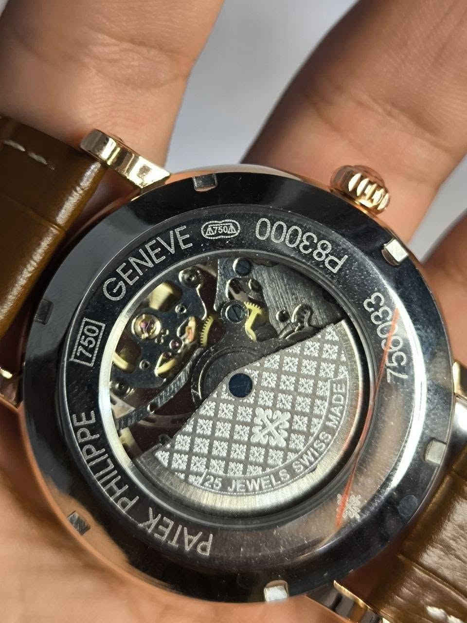 باتك فلبPatek Philippe 

تحفه فنيه تتخطى مفهوم الوقت
مكينة اوتماتيك
نظام شمسي قمري 
الميناء مميزة
زجاج زفير مقاوم للخدش 
الهيكل مصنوع من الاستانلس ستيل 
مختمة من كل مكان
اميال وارقام  لامينوس 
مقاومة ماء وغبار 
سير جلد طبيعي
قفل فراشة

القطعة ابد ما تتفوت
ملاحظة متوفره قطعة واحده فقط 
السعر :- 75 الف ع اول تم 
للحجز والاستفسار يرجى الاعتماد خاص


**إذا كنت صاحب هذا الإعلان وتريد حذفه لأي سبب، رجاءا أرسل رسالة إلى الدعم الفني**