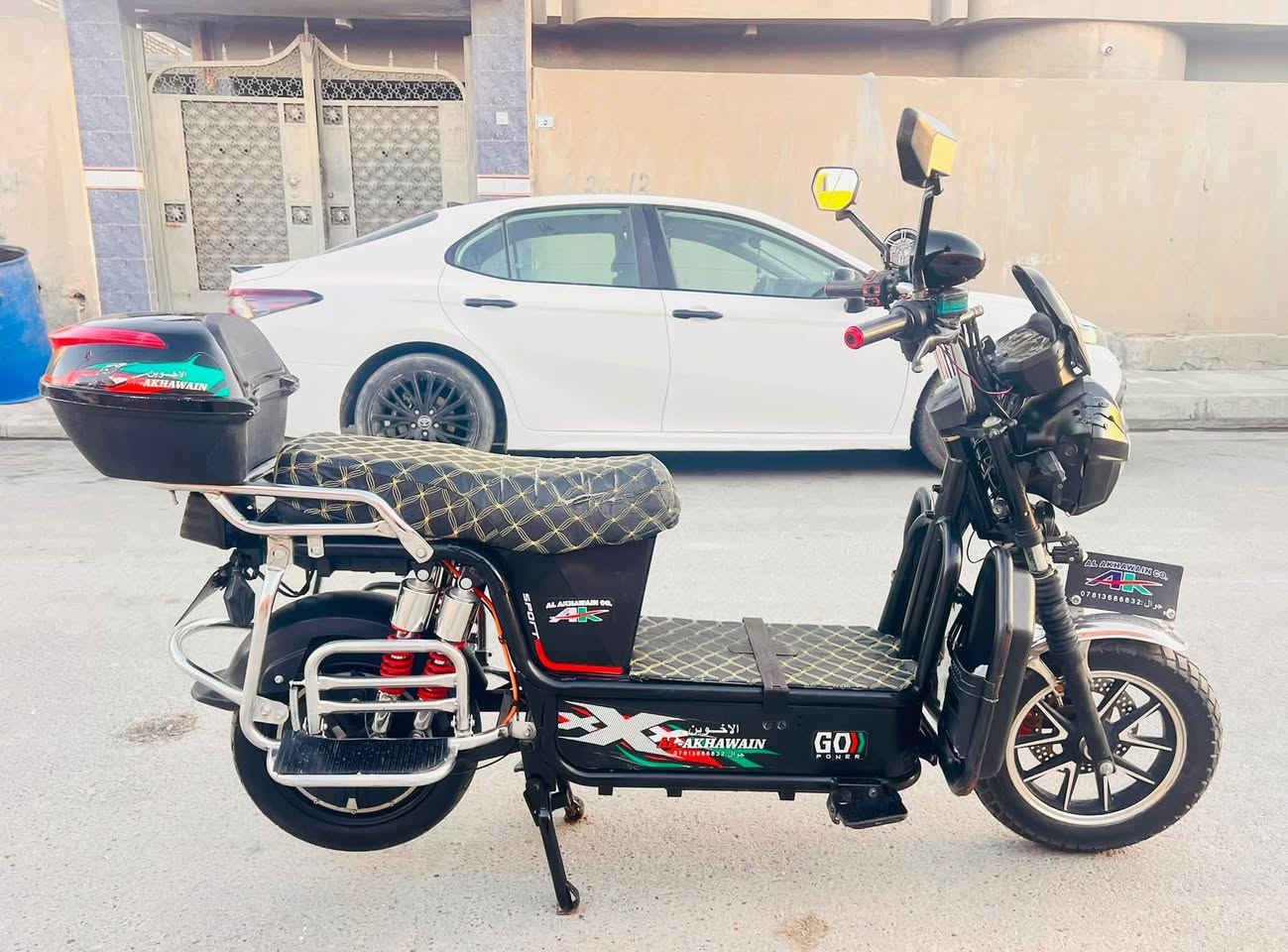 جبلي الاخوين 
للبيع ام البصمه 
نضافه فول 
6 بطاريات ع الفحص 
جهاز نذار مانع السرقه 
السعر 525 وبي مجال 
عنوان الفلوجه 
الاتصال : ***********
