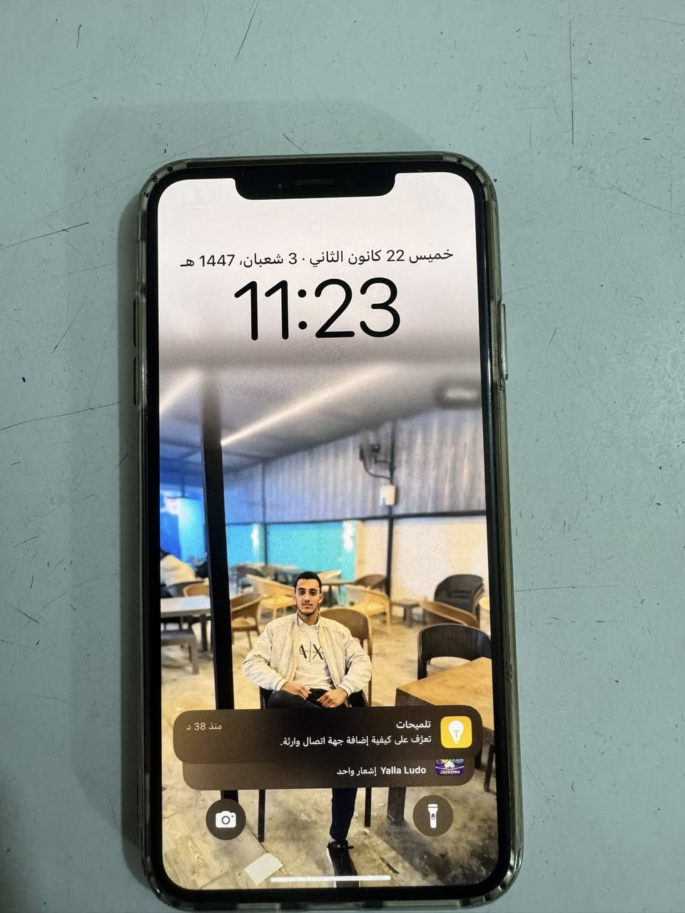 السلام عليكم ايفون X max للبيع ذاكره (64) بطاريه (76) الجهاز جديد شخط مابي مامفتوح السعر (250) وبي مجال للتواصل ***********
