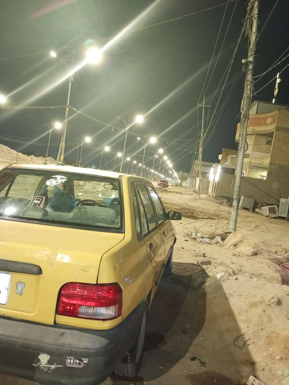 السلام عليكم سايبا للبيع موديل 2012
السياره نضيفه السعر 26وبيها مجال بسيط المكان كربلاء حي النصر الرقم ***********
