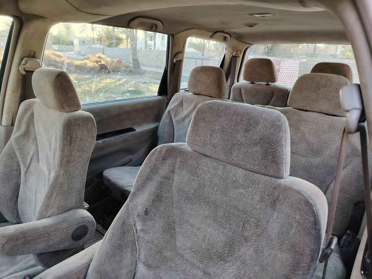 الامكان الرمادي رقم *********** 
للبيع  مستوبيشي شاريوت 7 راكب رقم انبار 
محرك وكير كامري  الصدر زين بس المشط ستيرن تعبان انطيك مشط بعده ما مشدود تبريد بس غاز  سياره يرادلها ترتيب بسعر اوبل ***********
