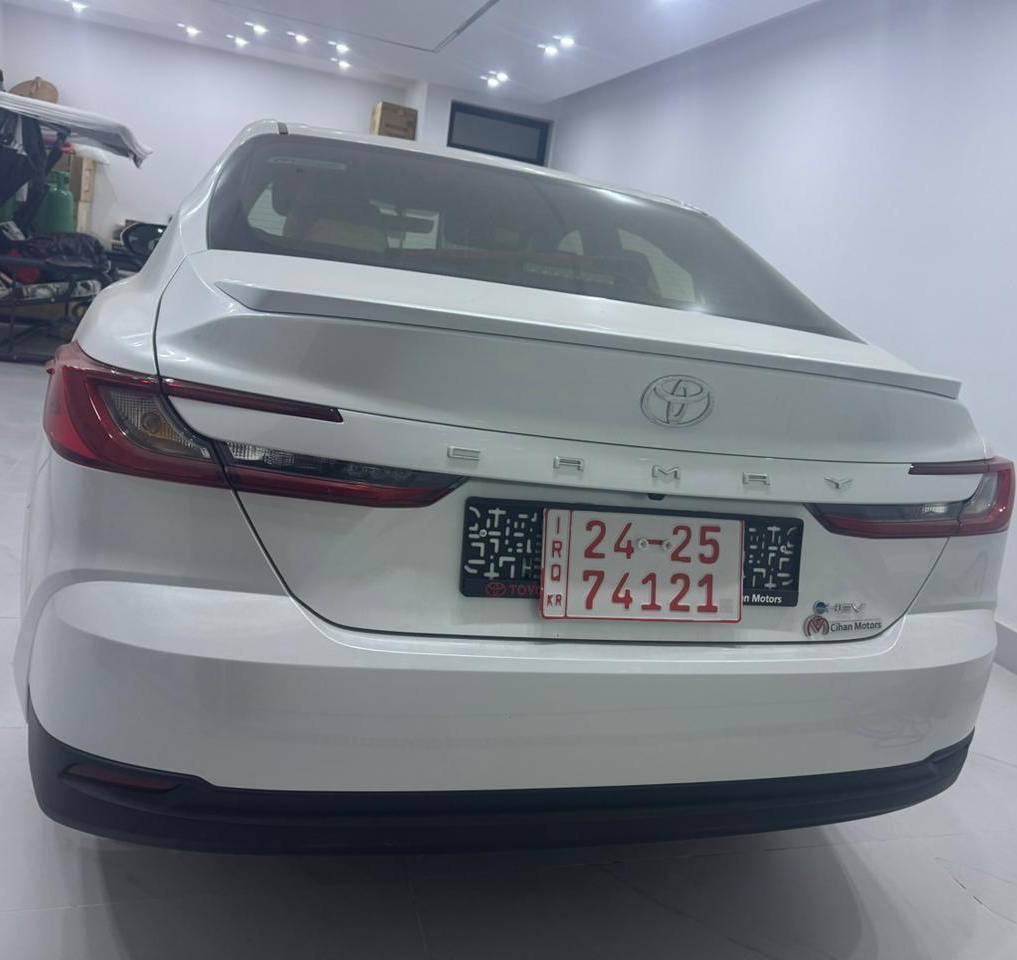 تۆیۆتا کامری2025 مانگی (٧) هایبرێد
سفری شەریکەی جیهان 
هیچ نەڕۆشتوە ٥٠ کم 
یەک مانگ کاتی ڕۆشتوە

سعر لە کۆمێنت داوابکە ڕاستەخۆ بۆت دیت 📩 

گیرومەکینە بەشەرت زۆربەجوانی پاکی ماوە هیچ خەلەلیکی تیدا نییە 

ژمارەی خاوەنی 
***********
***********
