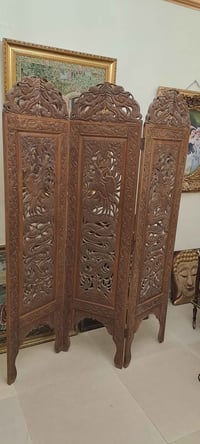 بارافان انتيك • تيك وود • منقوش من الجهتين