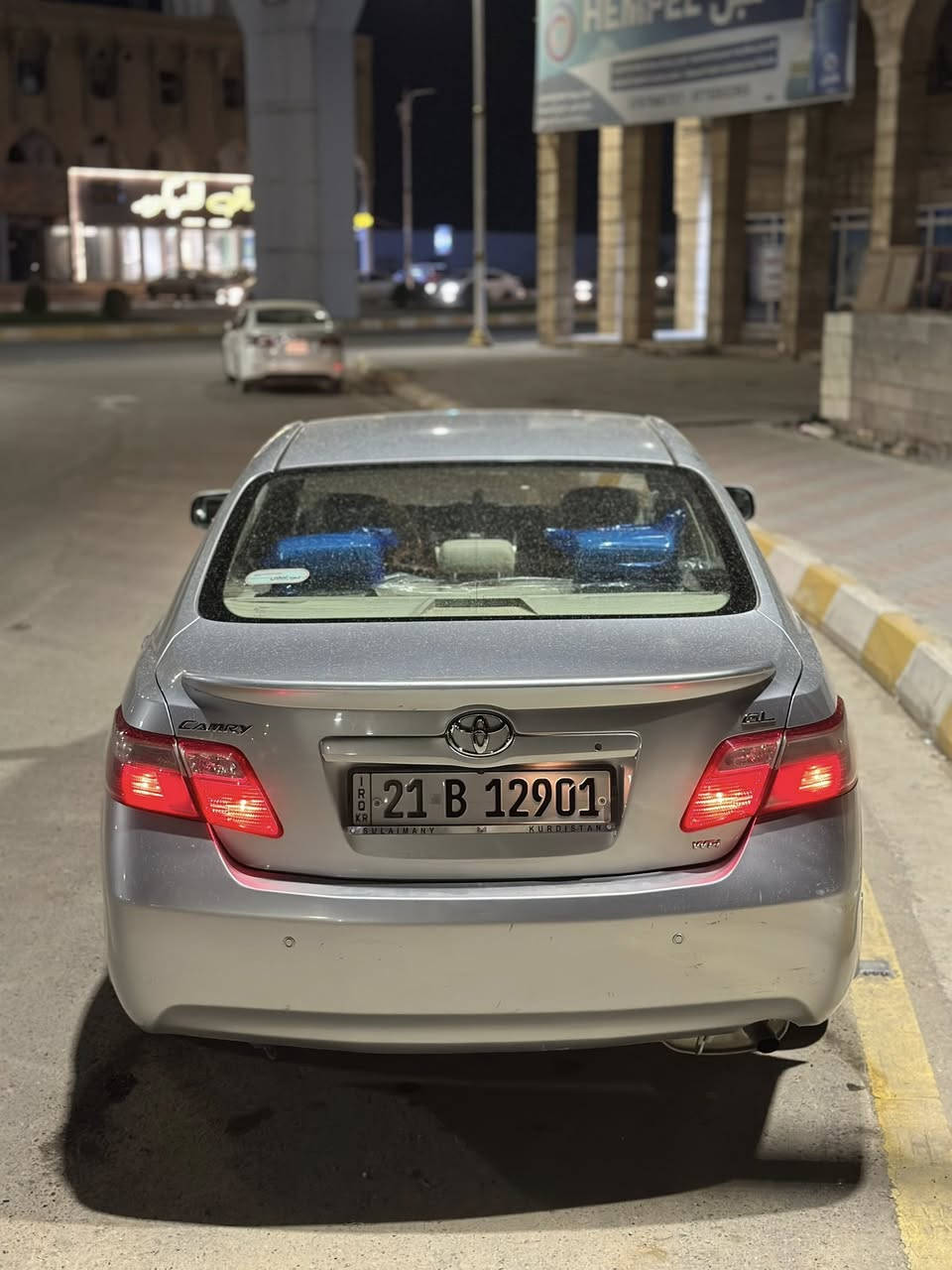 السلام عليكم 
للبيع ..
كامري خليجي 2008 رقم سليمانيه الجديد وهزة وسنوية جديدة 2030
السيارة على وضع الشركة 
ماشيه 180 الف حقيقي 
محرك شرط ما مفتوح على وضع الشركة
كير شرط ما مفتوح 
صدر جديد امامي + خلفي شرط 
تخم تاير جديد + ويل كب 
شاشة + كامرة 
قطعتين تبريد 
حساسات 
تبريد ثلج + تدفئة شرط 
مكفولة كفالة عامه 
جاهزة من الدعامية للدعامية استعمال خاص
السعر / 112 
العنوان / تكريت / القادسية 
اتصل للأستفسار / ***********
