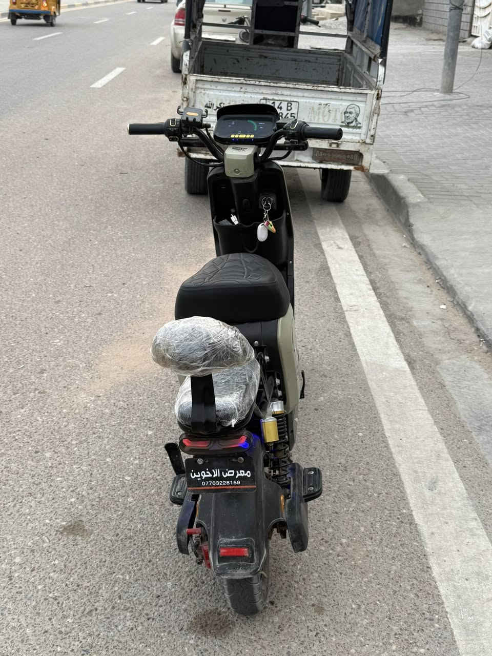 سلام عليكم درجه للبيع ار تسعه المديل ٢٠٢٦ المكان البصرة حيانيه رقم ***********
