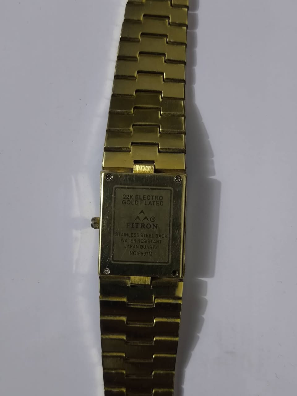 ساعه فيترون 
من كوارتز طلاء ذهب 
مرصعه بالزاركون  ضد الماء
تحفه انتيكه شغاله ونضيفة كلش للبيع


**إذا كنت صاحب هذا الإعلان وتريد حذفه لأي سبب، رجاءا أرسل رسالة إلى الدعم الفني**