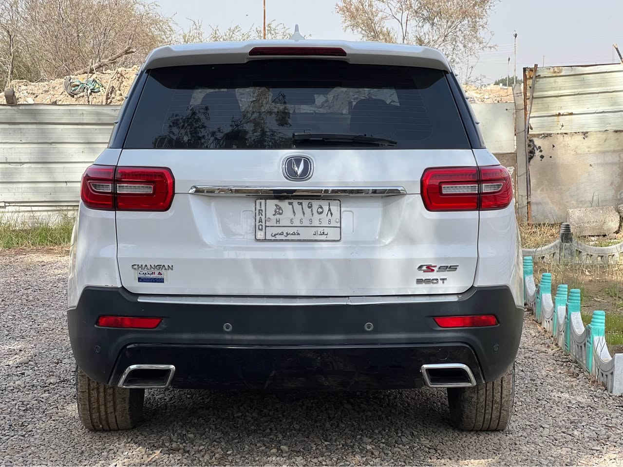 شانجان cs95 موديل 2019 رقم بغداد 
مواصفات معروفة ماشية 120 رقم بغداد بيهة صبغ بابين وجاملغ بدون ضربة اثر شخوط وموجودة صور قبل الصبغ السعر 130 مكاني بغداد 
رقمي *********** متواجد واتساب بغداد, العراق
