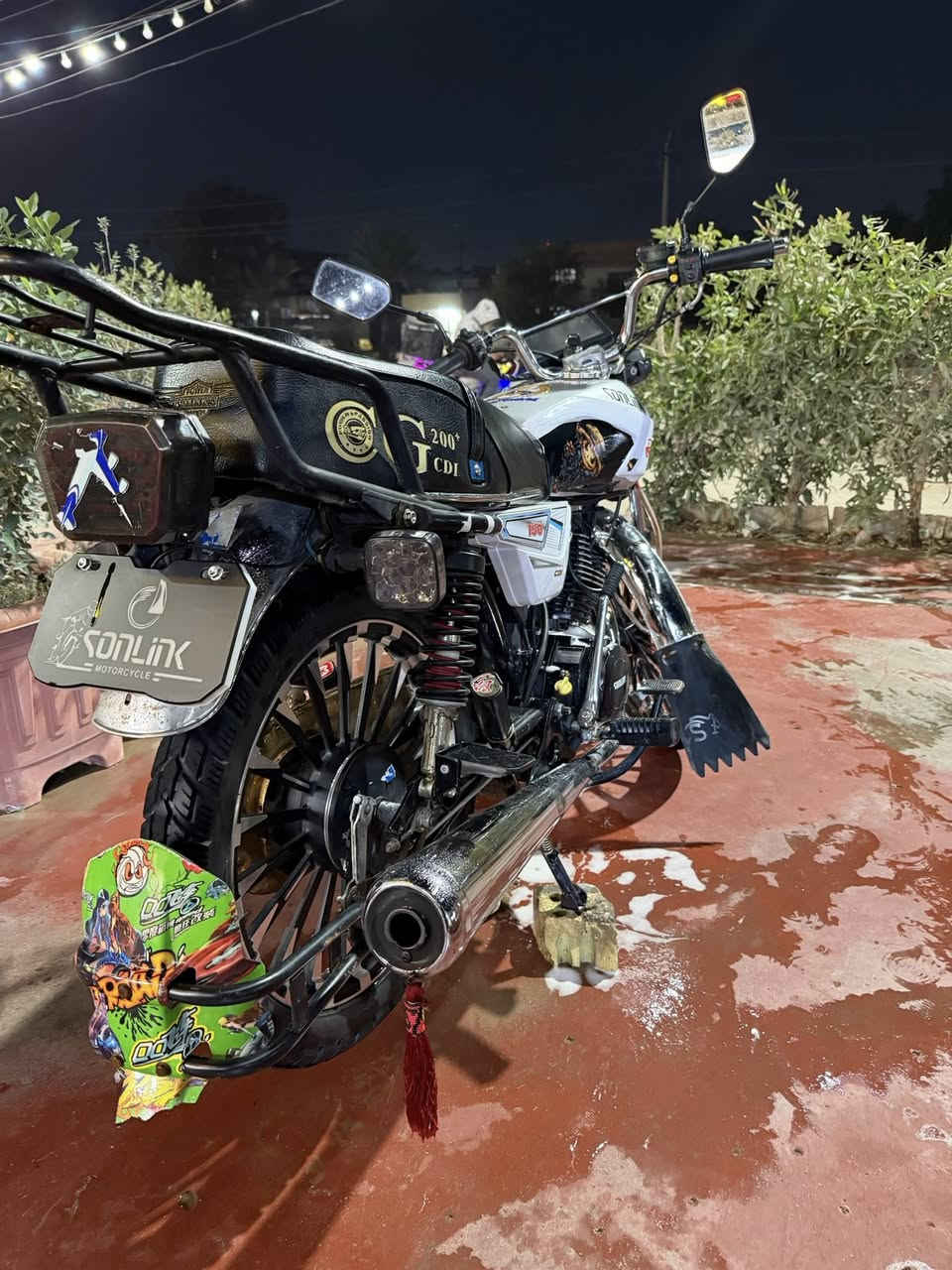 السلام عليكم
للبيع دراجه سونك سيفان 2025
محرك 200 بس مبدل كفرات  
 اوراق موجوده بأسمي
دراجه شغاله كهربائيات ومحرك كفاله
بس الشاشه محتركه فقط مكاني بغدادالراشديه
سعره 750 وبي مجال  رقمي0772190224


**إذا كنت صاحب هذا الإعلان وتريد حذفه لأي سبب، رجاءا أرسل رسالة إلى الدعم الفني**