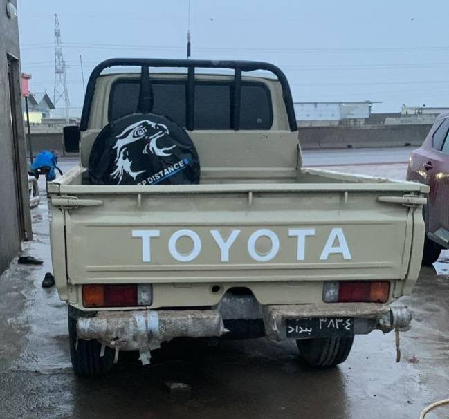 تۆیۆتا لاندکروزەر 1988 مێکزەمین ئارامی پلاستیکی سلێمانی 
پێش و پشتی کراوە 2023 زۆر جوانە 
هەیکەی زۆر جوانە و خاوێنە 
گێڕ و مەکینە بەشەرت 

نرخ : خاڵێک دابنێ لە کۆمێنت بە تایبەت دێت 📥 

هەموو گیانی بەشەرت 
دینار مەسرەفی تێدا نیە 

شوێن هەولێر 
بۆ پەیوەندی کردن بە خاوەنی 

***********
