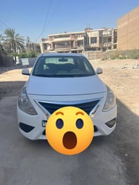 يتوفر للبيع نيسان هندي الموديل ١٨ رقم بغداد  انكليزي سعرها ٩٧ ورقة قاب...