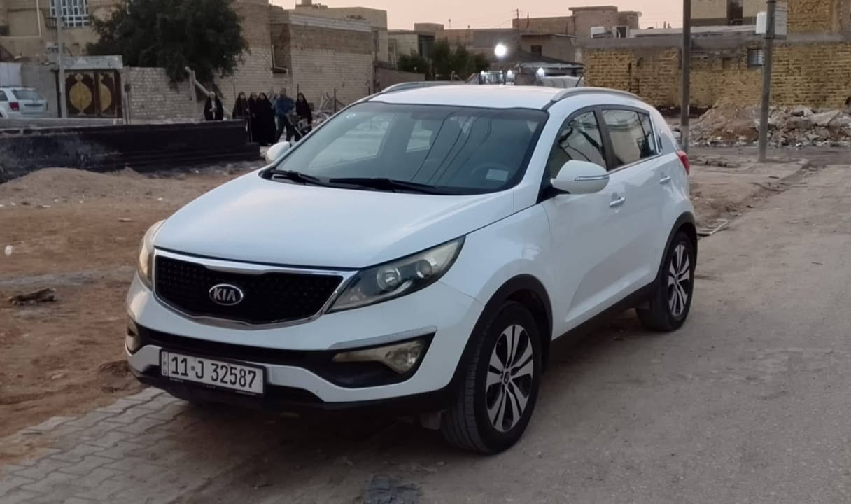 كيا سبورتاج 13 خليجي مكفول لون ابيض بغداد 
للاستفسار ***********
