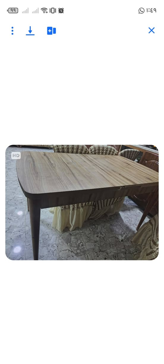 مكلفه بنشر
ميز طعام مع 8كراسي خشب زان وميز يتكبر ويصغر سعر 150مكان هيت معمورة للاستفسار رقم خاص @إشارة


**إذا كنت صاحب هذا الإعلان وتريد حذفه لأي سبب، رجاءا أرسل رسالة إلى الدعم الفني**