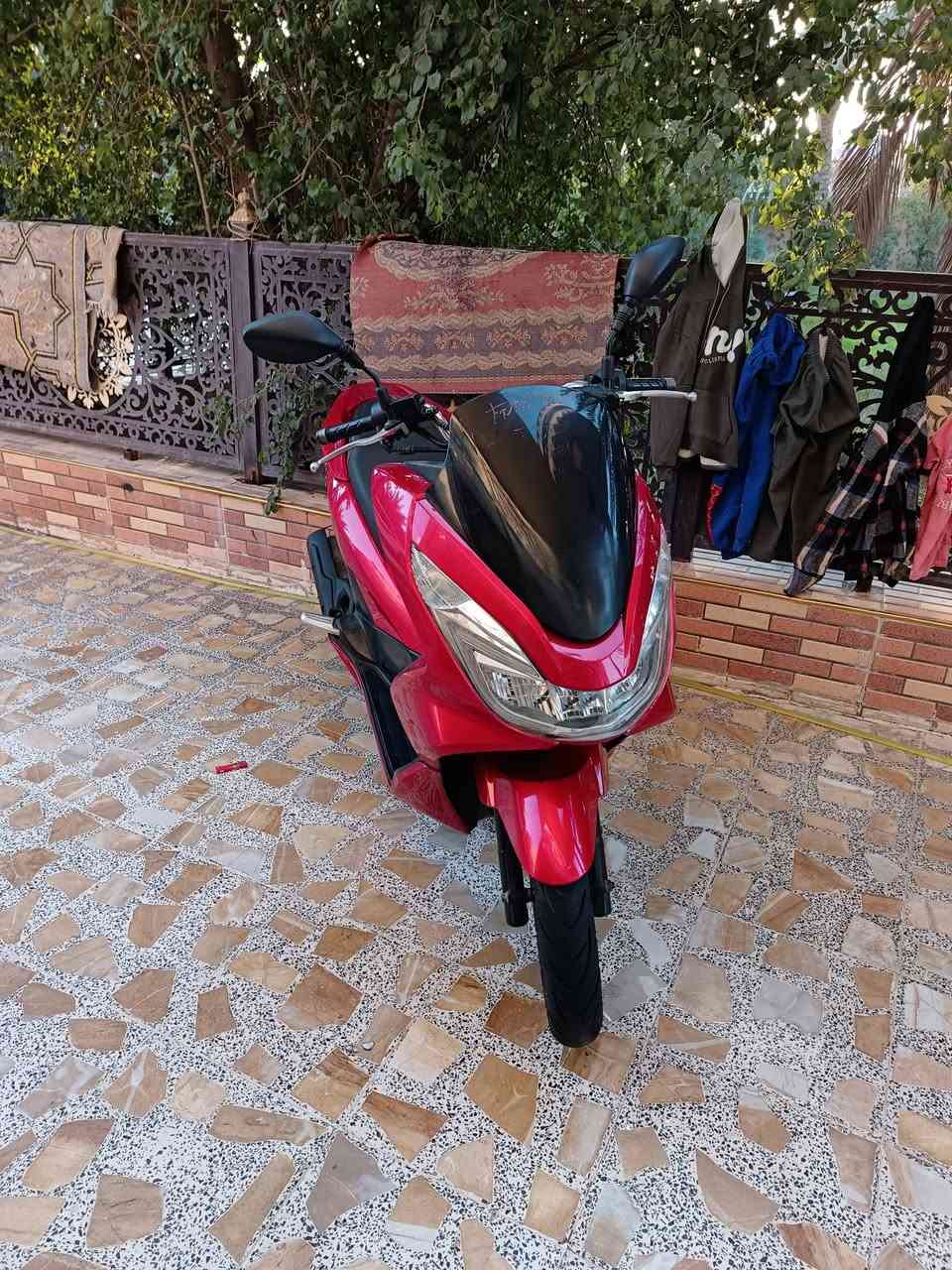 سلام عليكم pcx جيل ثاني ياباني  مكينه ناعمه شلعه معدل فول كهربائيات كلها شغاله حساس زدحام حساس ستان الدراجه مال جناي خير من الله العنوان بغداد الشراي يتصل *********** السعر 10ونص
