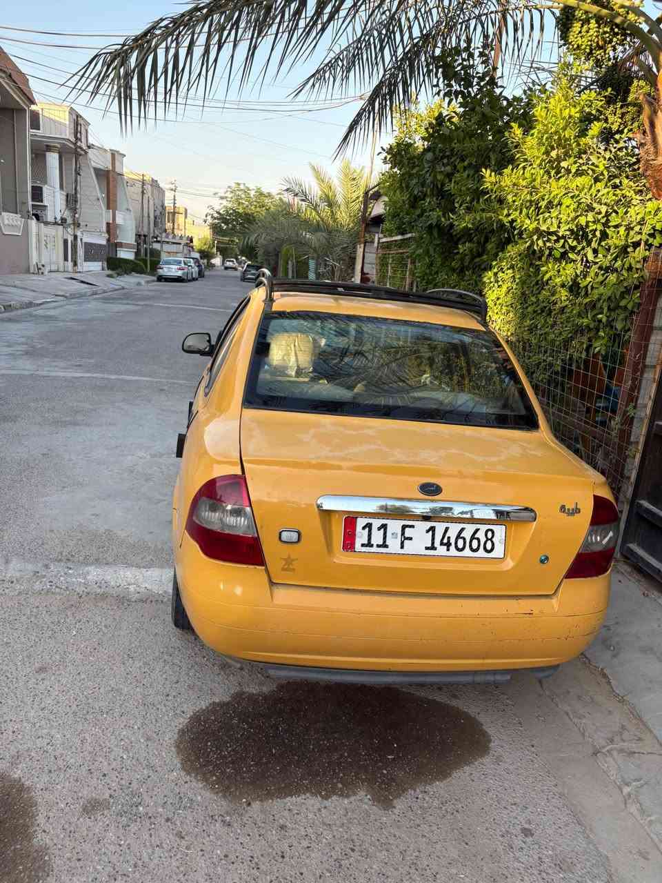 طيبه ٢٠١٥ سياره جاهزه تبريد مكينه خير من الله 
بسمي تحويل مباشر مصفره غرامت 
بس السويج ضاع مني البارحه حي جهاد بغداد
***********
